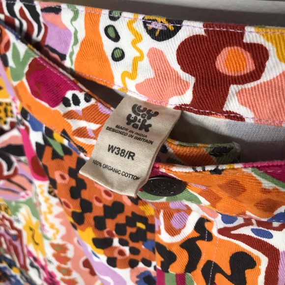 Rare Lucy & Yak x Melissa Foster Limited Edition Collab Dana Jeans - Picture 10 of 15